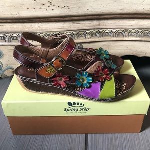 Spring Step Belladonna Beautiful Unique Sandals 🌸